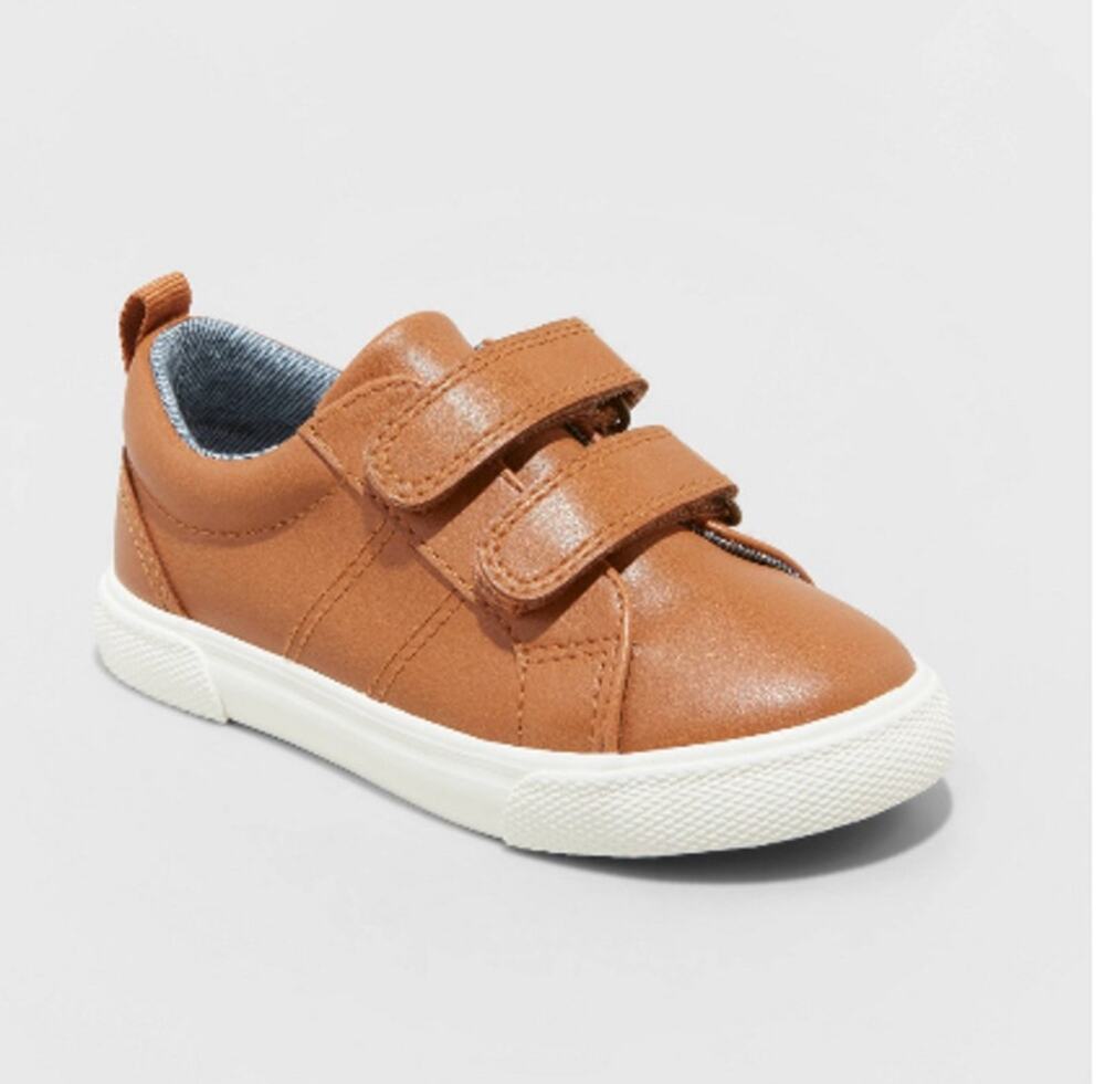 NWT-Toddler Boys' Dino Sneakers - Cat & Jack™ Cognac 5T